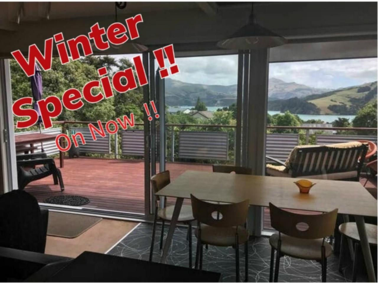 Akaroa Sunshine Views And Spa Pool !!! Ngoại thất bức ảnh